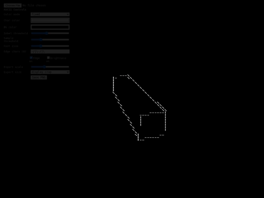 asciiTexter screenshot