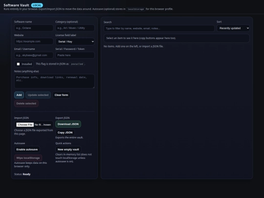 database screenshot