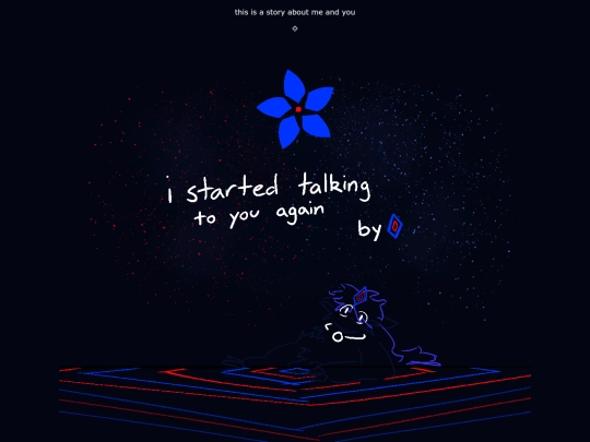 explanations/aluto/istartedtalkingtoyouagain screenshot