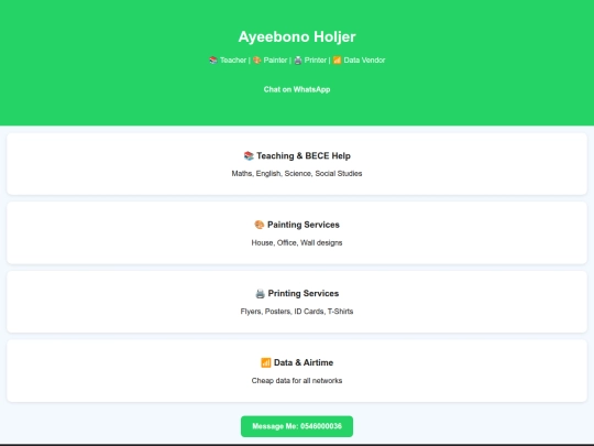 index screenshot