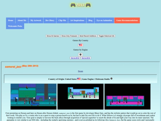 2013 screenshot