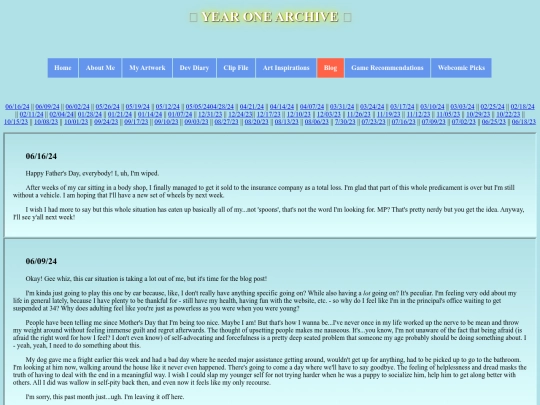 blogyear1 screenshot