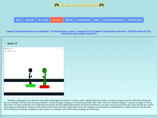 devdiary screenshot