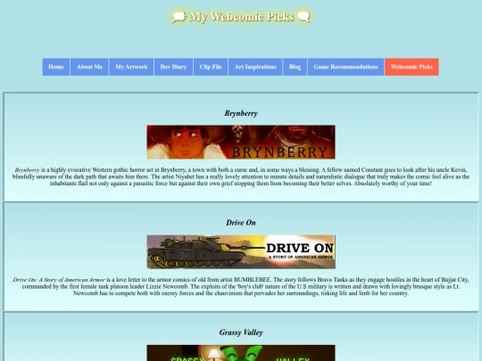 webcomics screenshot
