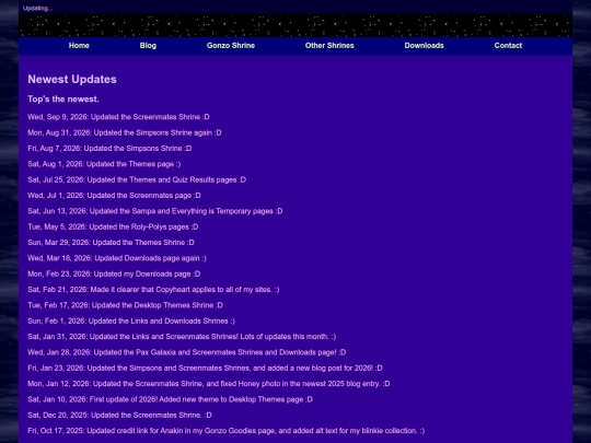 blog/newest screenshot