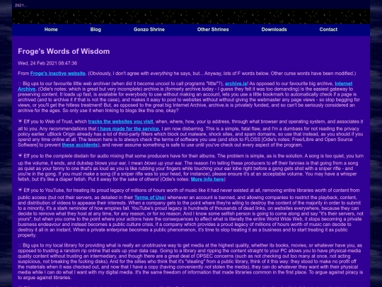 blog/ocean/2021 screenshot