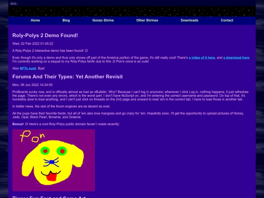 blog/ocean/2022 screenshot