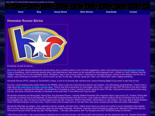 other/homestar screenshot