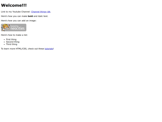 index screenshot