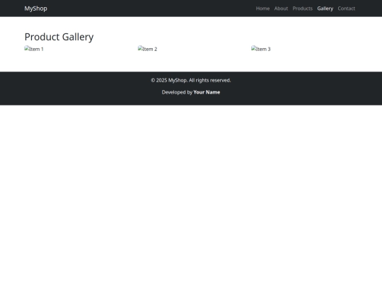 E-commerce/gallery screenshot
