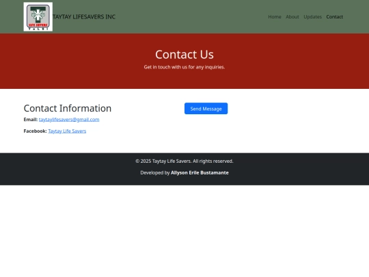 contact screenshot