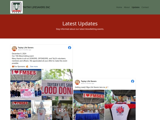 updates screenshot