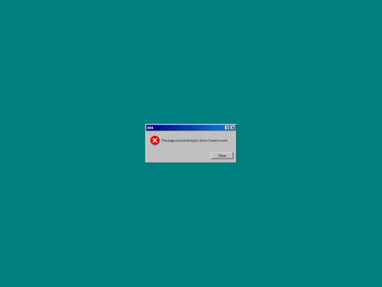 not_found screenshot