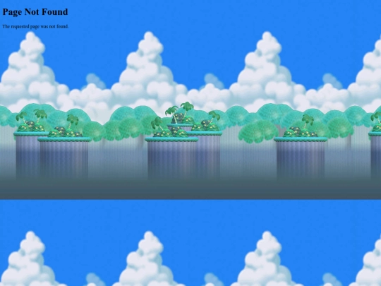 not_found screenshot