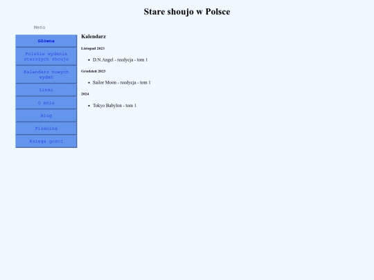 kalendarz screenshot