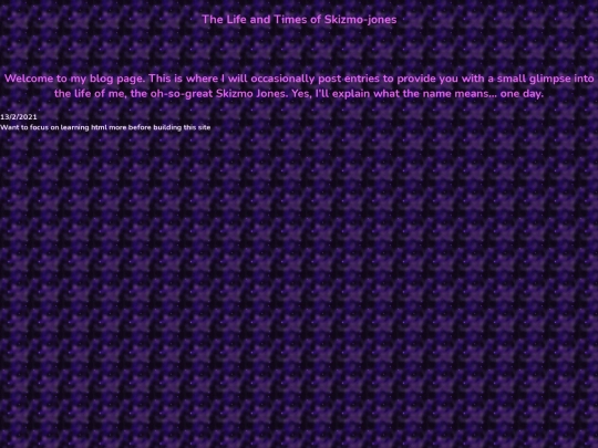 blog screenshot