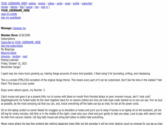 index screenshot