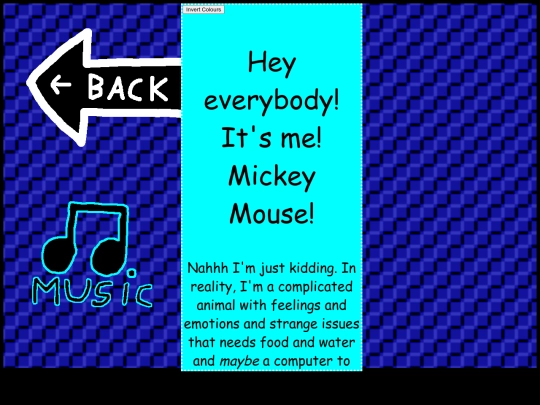 html/aboutme screenshot