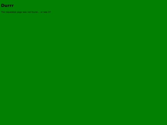 not_found screenshot
