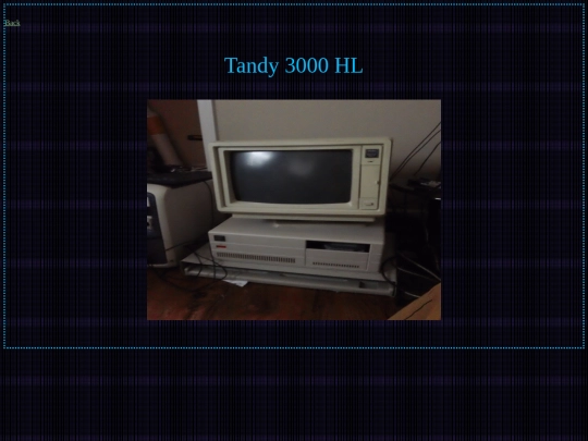 Tandy screenshot