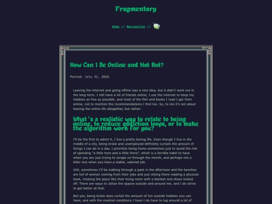beingonline screenshot