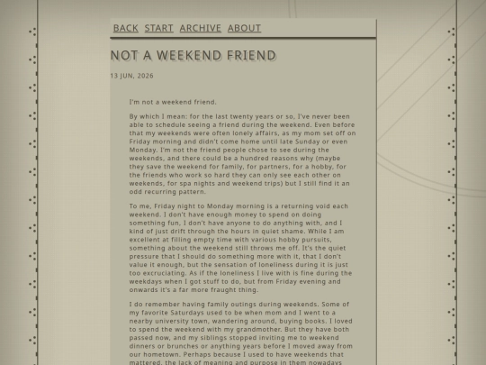 blog/posts/2026-06-13-Not-a-weekend-friend screenshot