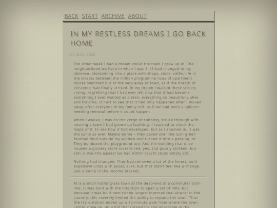 blog/posts/2026-08-05-In-my-restless-dreams-I-go-back-home screenshot