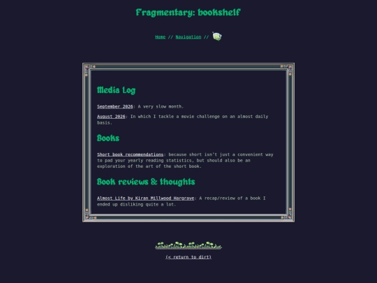 bookshelf screenshot