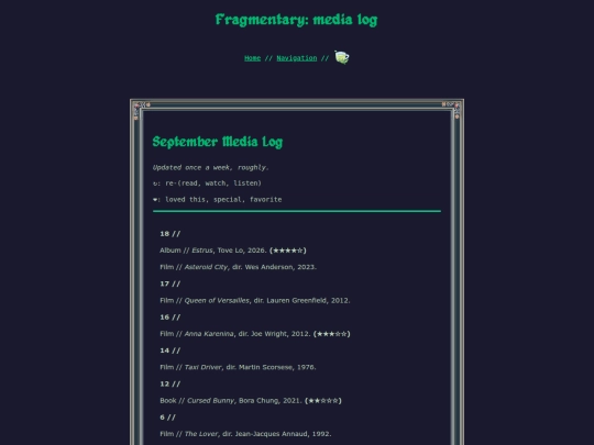 medialog/sep2026 screenshot