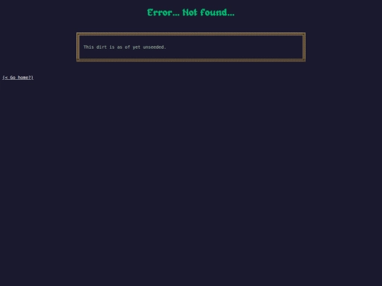 not_found screenshot