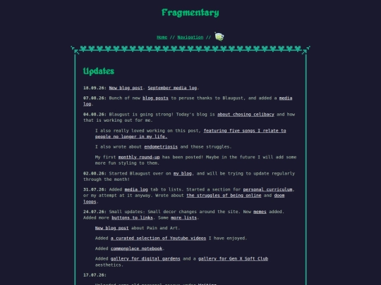 updatelog screenshot