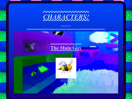 Characters screenshot
