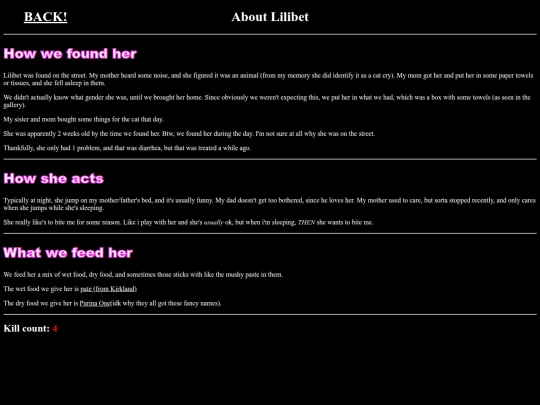 aboutlilibet screenshot
