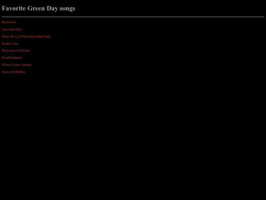 greenday screenshot