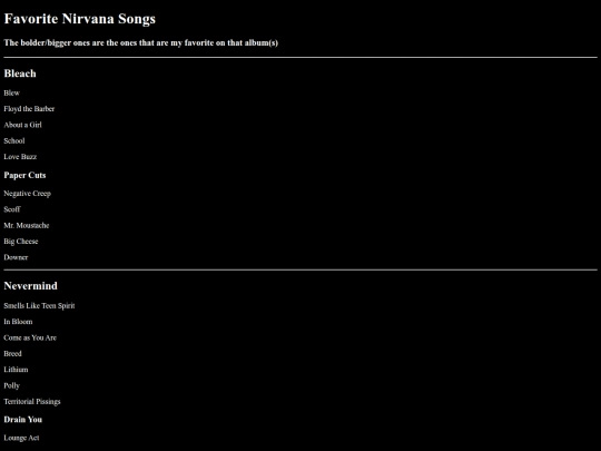 nirvana screenshot