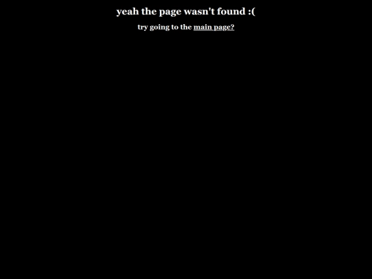 not_found screenshot