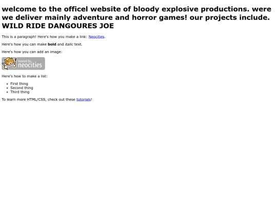 index screenshot