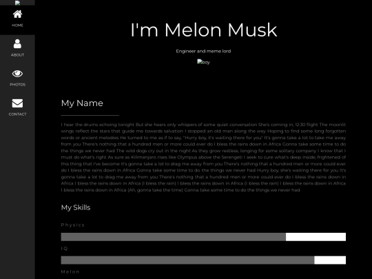w3css screenshot