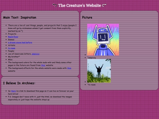 Main/sudo-wiki/inspire screenshot