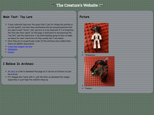 Main/sudo-wiki/toylore screenshot