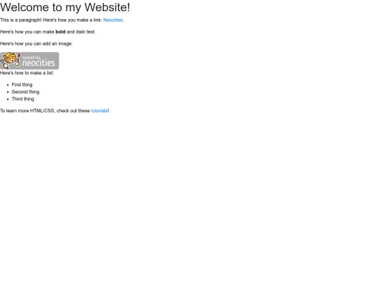 homePage screenshot