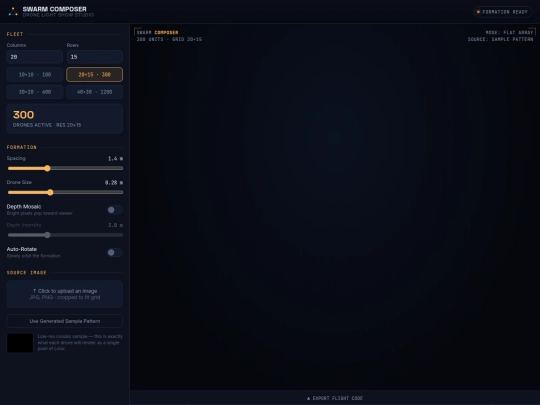 DroneShowTool screenshot