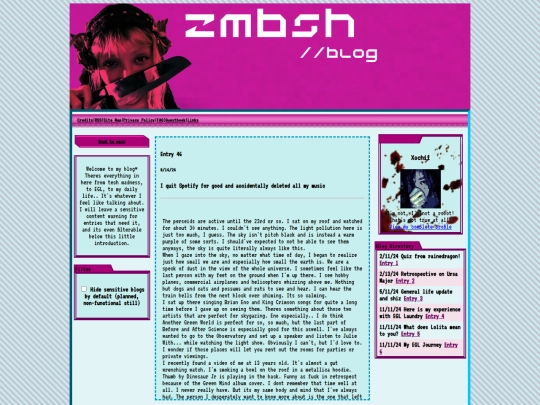 blog screenshot
