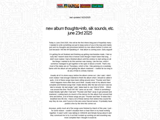 blog screenshot