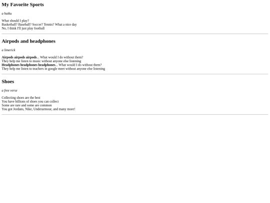 poem screenshot