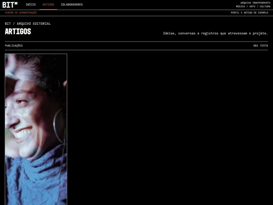 artigos screenshot