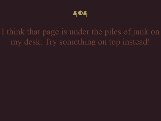 not_found screenshot