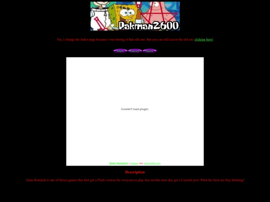 game/alien-hominid screenshot