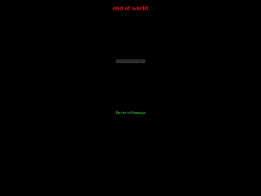 otherbullshit/stolenanimations/endofworld screenshot