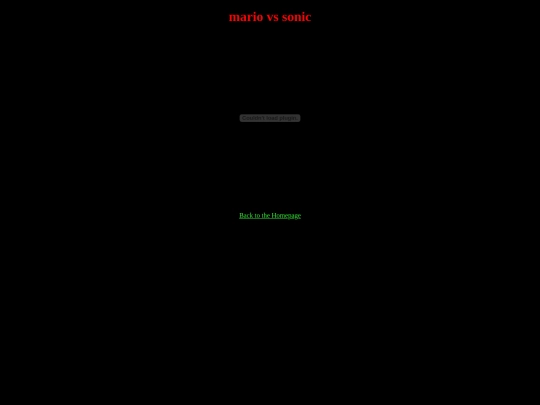 otherbullshit/stolenanimations/mariovssonic screenshot